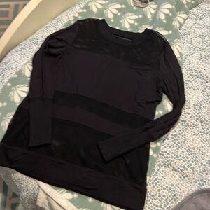 Alo🩷yoga mesh panel long sleeve top 🩷medium 🩷tag off